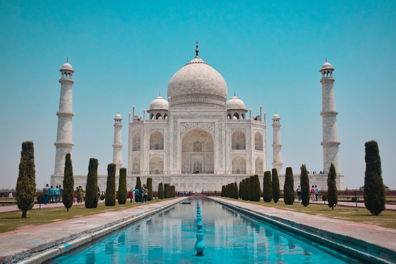 Taj Mahal at dawn